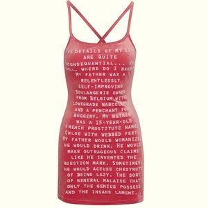 Fashion Brand Company pink Dr. Evil dress